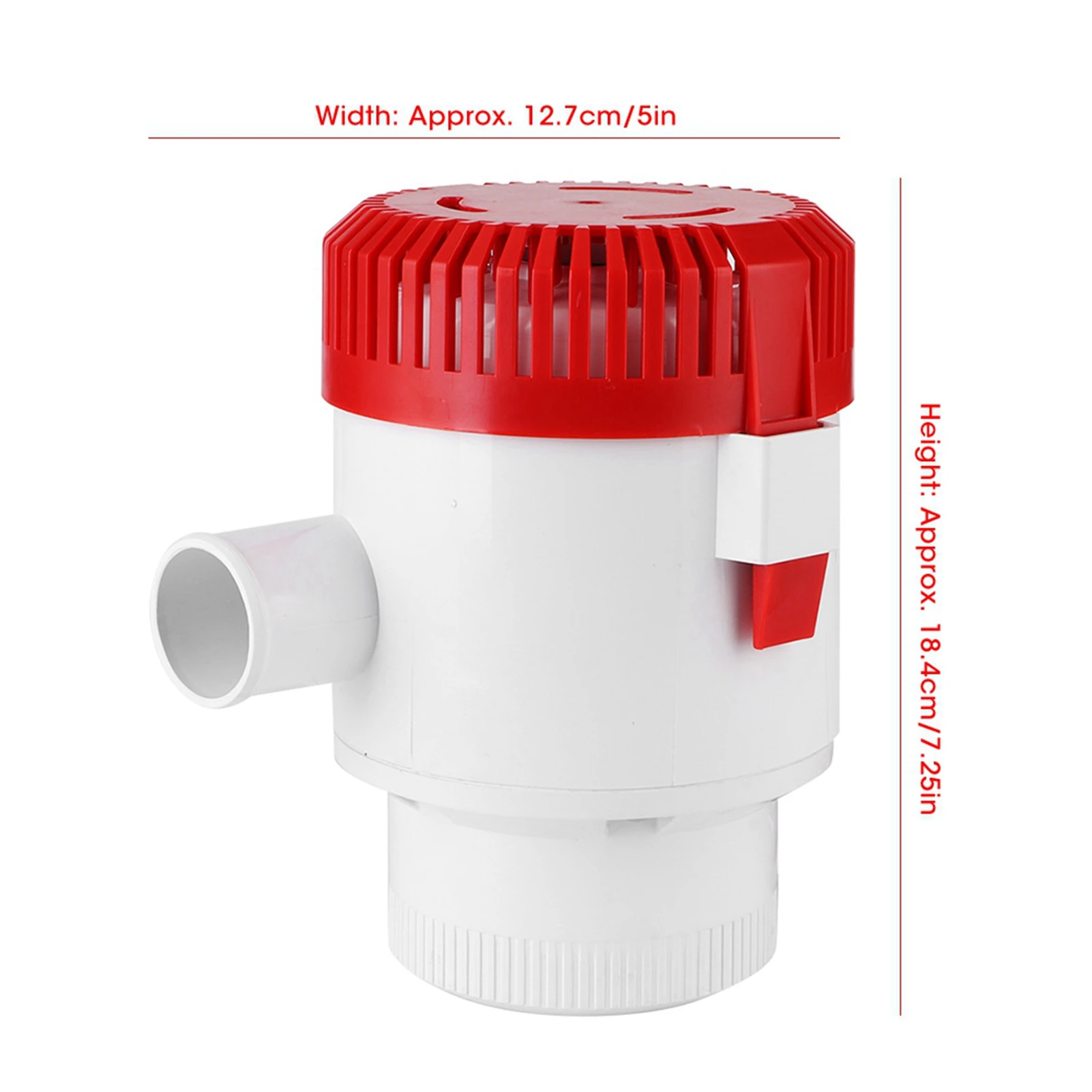 3500GPH 12V Professional Submersible Bilge Pump Marine Boat Yacht Accessory G3500‑01 bilge pump marine water pump