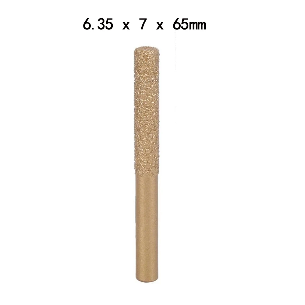 

Brazed Diamond Straight Router Bits Ceramic Tile Edge Cutting Edging Machine For Stone Gong Machine Granite Marble