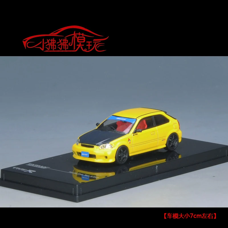 

TW Tarmac Works 1:64 Honda Civic Type R EK9 Spoon Collection of die-cast alloy car decoration model toys