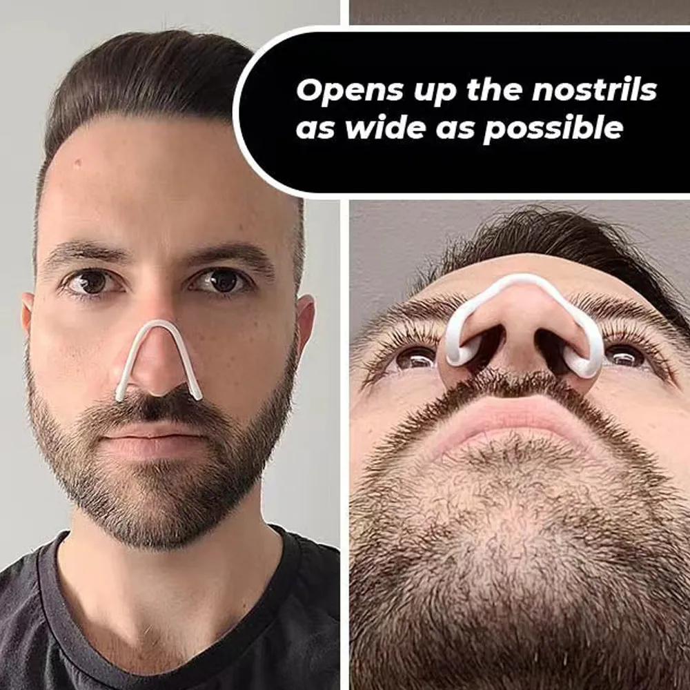 Noson Silicone Nasal Dilators Anti Snoring Sleeping Nose Clip Aid Easier External Help Breathe Snoring Devices Nose Vents Clip 3
