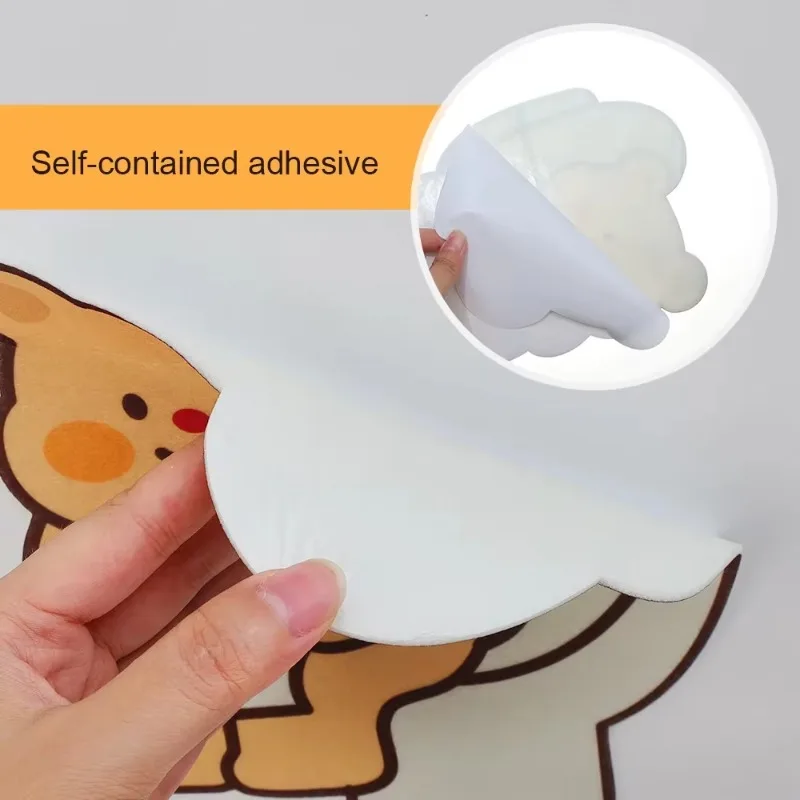 Toilet Deodorant Sticker Cartoon Animal Self-adhesive Fragrant Stickers for Bathroom Kitchen Toilet Wall Desk Fragrance Decals vinyl stickers toilet stickers toilet wall stickers toilet seat stickers
