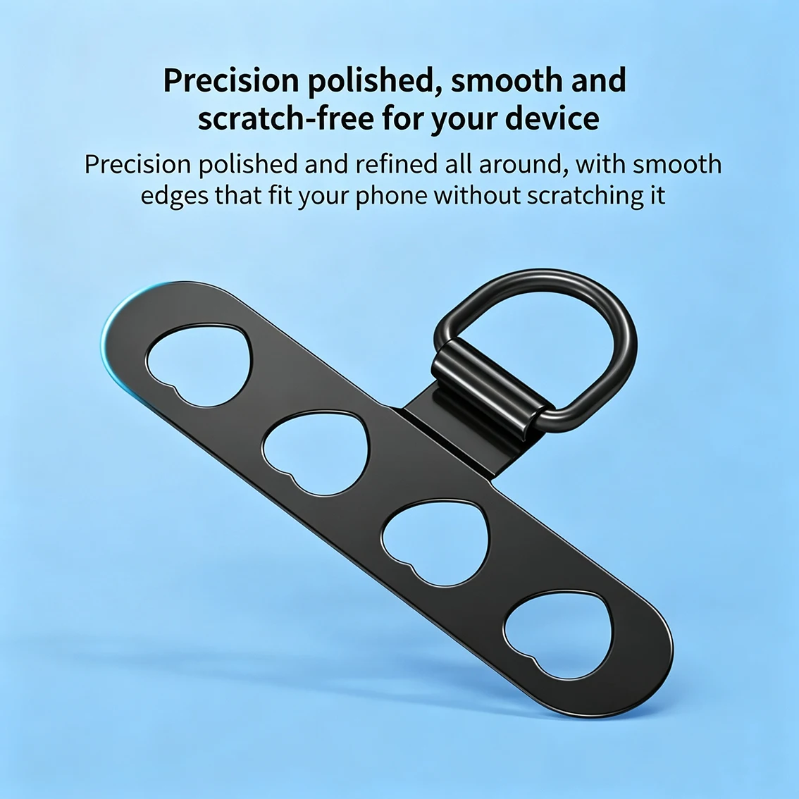 Durable Metal Phone Lanyard with Rotating Strap Connector