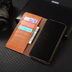 Premium Genuine Leather Magnetic Wallet Phone Case with Flip Slot for Nova 11 Ultra (Brown)