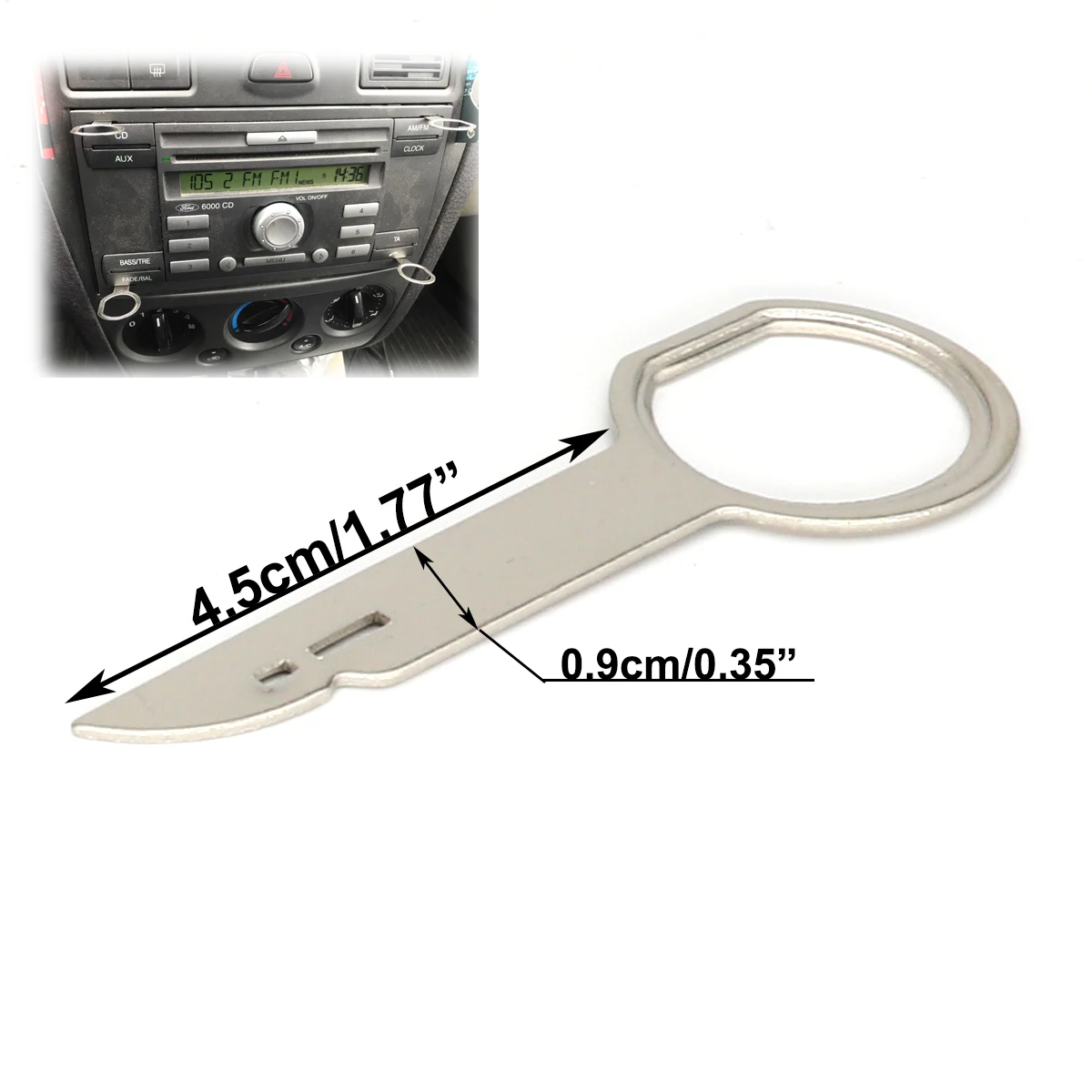 Car Stereo Removal Keys 3