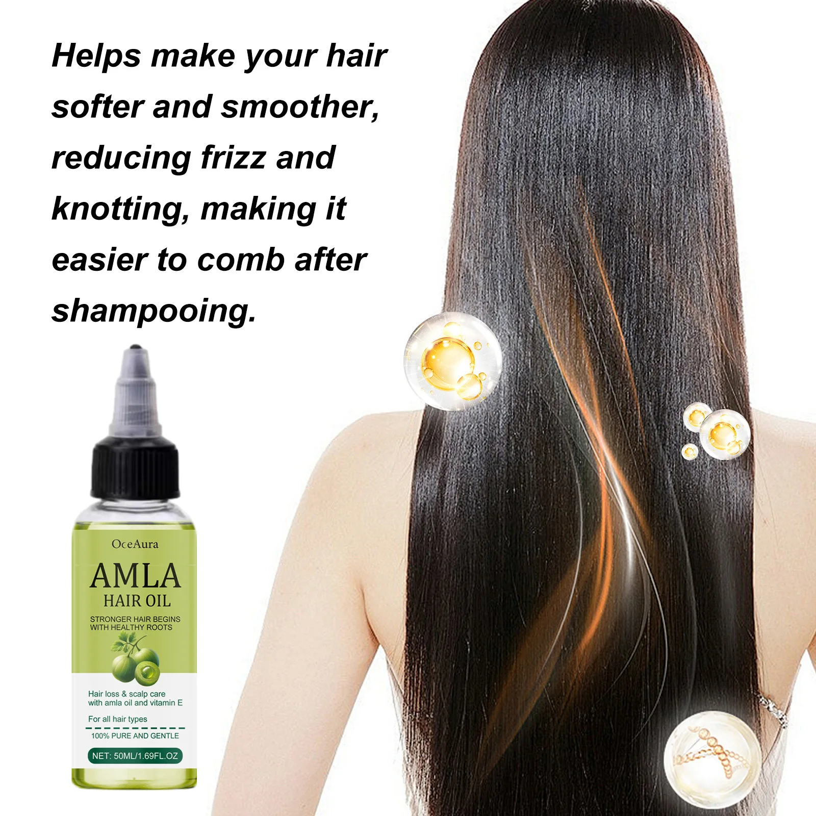 Hair Essential Oil Keep Smoothing Repair Damaged Nourishes Dryness Promote Regrowth Scalp Treatment Prevent Loss Hair Care Serum