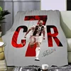 Football star CR7 R-RonaldoS Printed Blanket Picnic Blankets Warm Blanket Soft and Comfortable Blanket Home Travel Birthday Gift 1