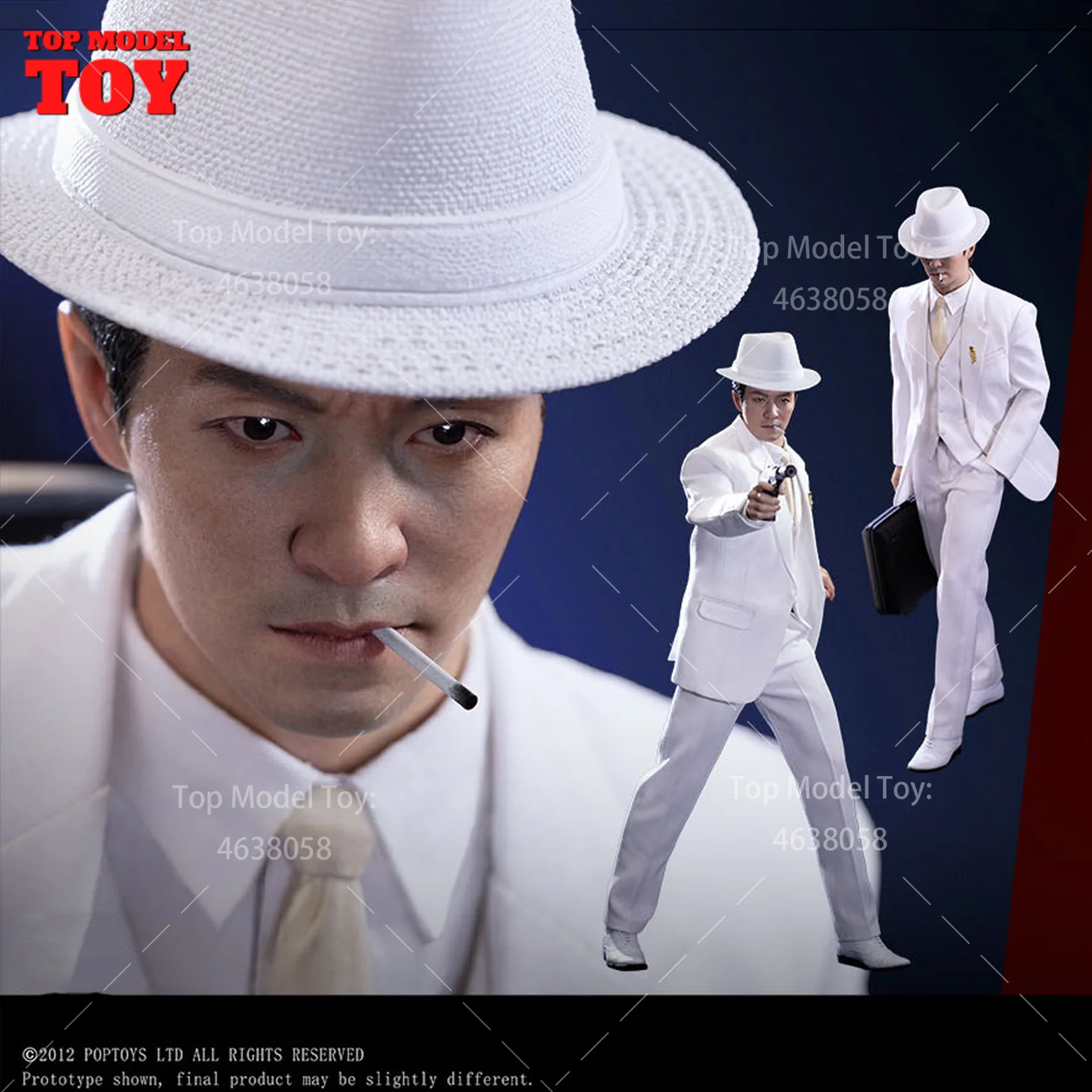 

POPTOYS EX054 масштаб 1/6, белый костюм, Набор агентов с подставкой для оружия, 12 дюймов, фигурка солдата, экшн-кукла, полный набор для коллекции