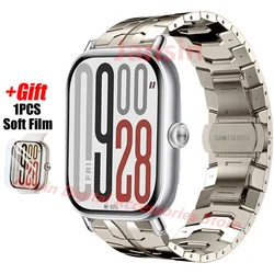 Premium Stainless Steel Wristband for Mi Band 8 pro (Titanium)