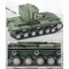 HENG LONG 1/16 TK7.0 Soviet KV-2 RC Tank Gigant 3949 RTR Model Army Green Painted Christmas RC Panzer Gifts TH19753-SMT4 6