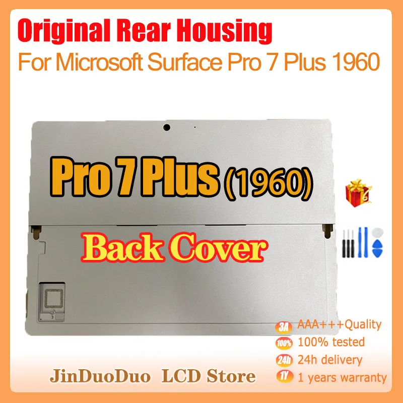 Originale Per Microsoft Surface Pro 7 Plus 1960 Back Cover Housing Door Case Digitizer Per Microsoft Pro 7 Plus Alloggiamento Posteriore
