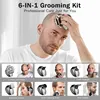 Men's Bald Head Electric Shaver 9 Blades Floating 6In1 Heads Beard Nose Ear Hair Trimmer Clipper Facial Brush Rechargeable Razor 3
