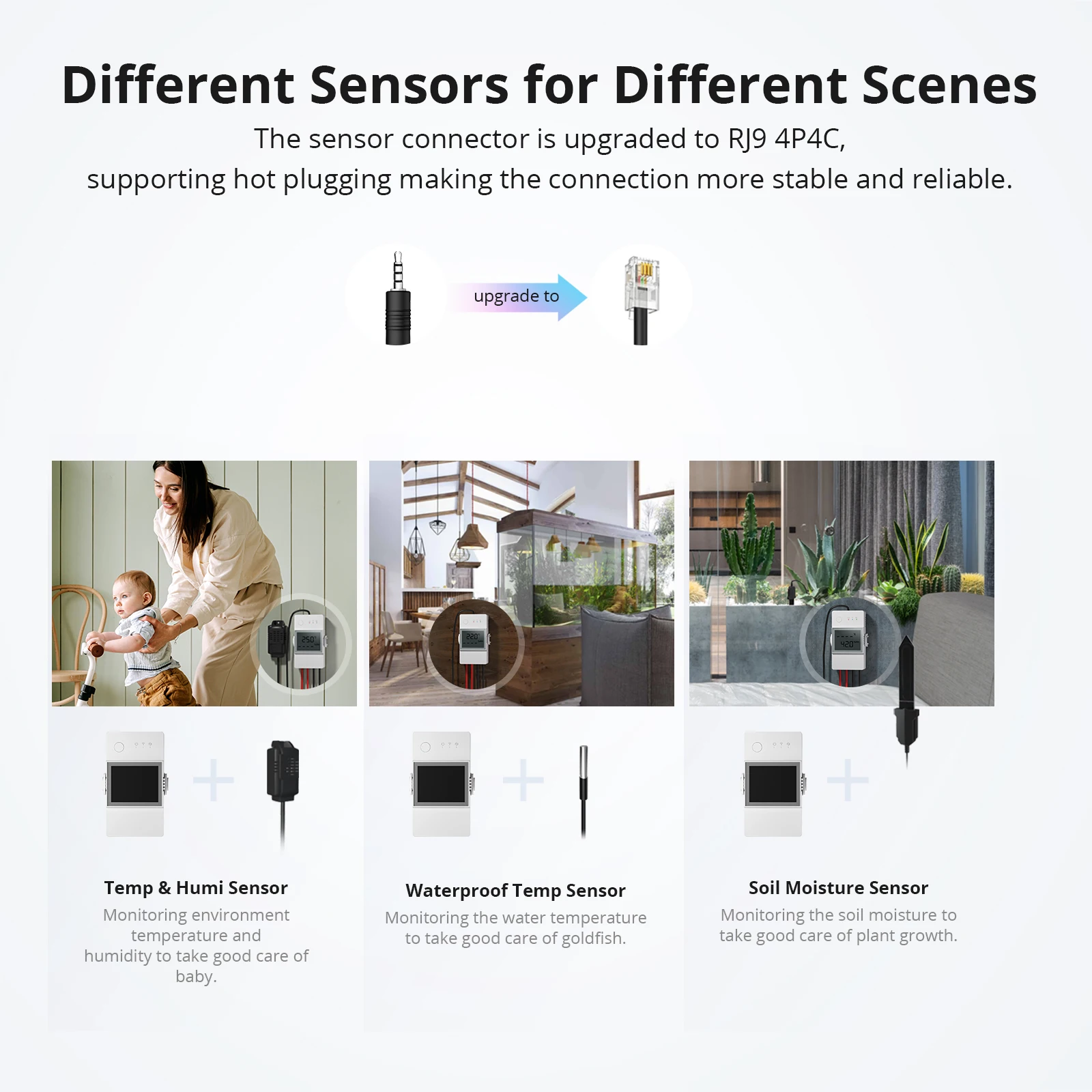 SONOFF TH Elite 16A/20A WiFi Smart Switch Temperature and Humidity Monitoring Switch Smart Home work with DS18B20/ Si7021/ RL560 smart switch