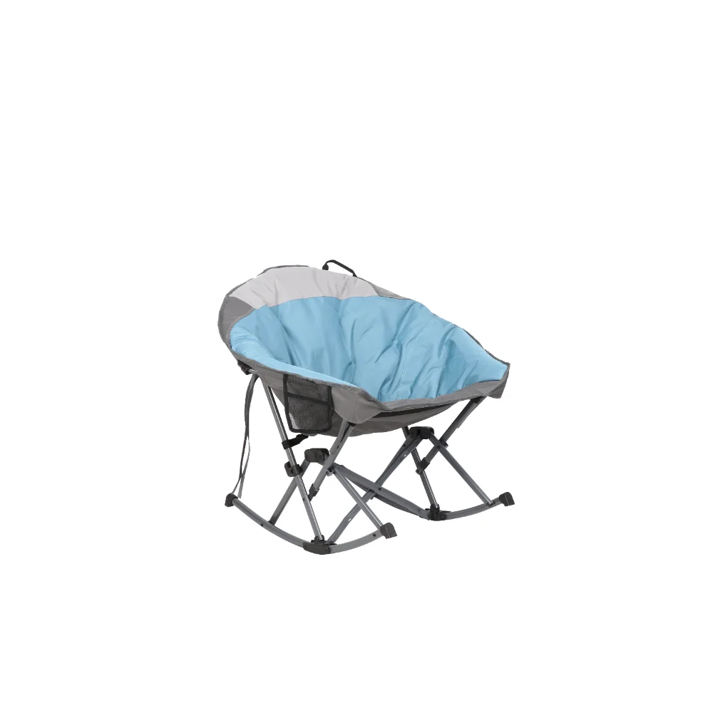 

Blue Camping Chair Portable Folding Chairs Adult Freight Free Nature Hike Foldable Tourist Lightweight