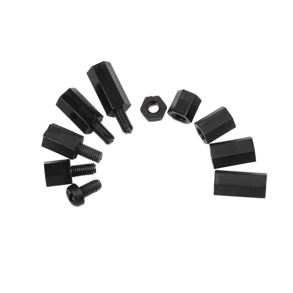 

Nylon Hex Isolation Column Multiple Sizes Hex Screw Nut Suitable For Construction Machinery