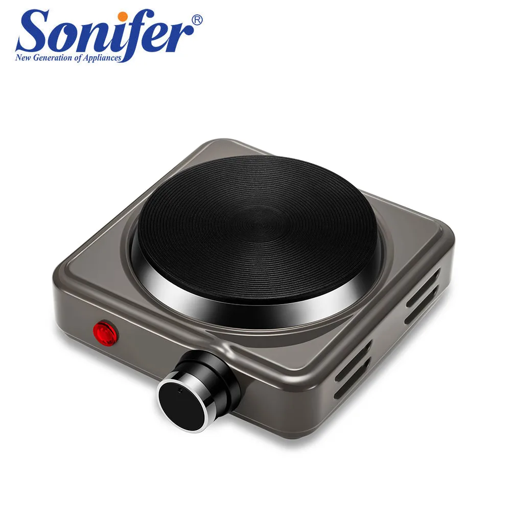 Mini Electric Hotplate 500W Adjustable thermostatic heating plate Travel Hotplate Suitable for caravans Camping Picnics electric stove