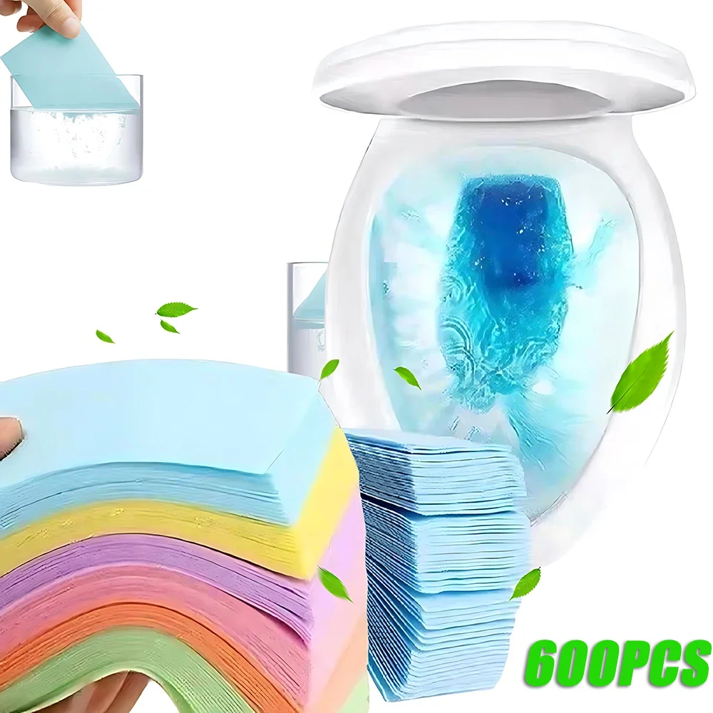 30Pcs Bag Floor Cleaner Tablets Water-Soluble Sterilizing Fragrant Bathroom Kitchen Deodorant Dirt Toilet Cleaning Sheet