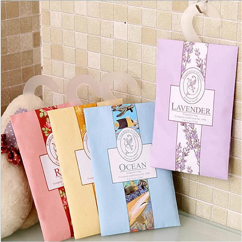 Deodorant Sachet Bags Fragrance Bags Air Freshener Natural Aromatherapy Bag For Homes Wardrobe Closet Car