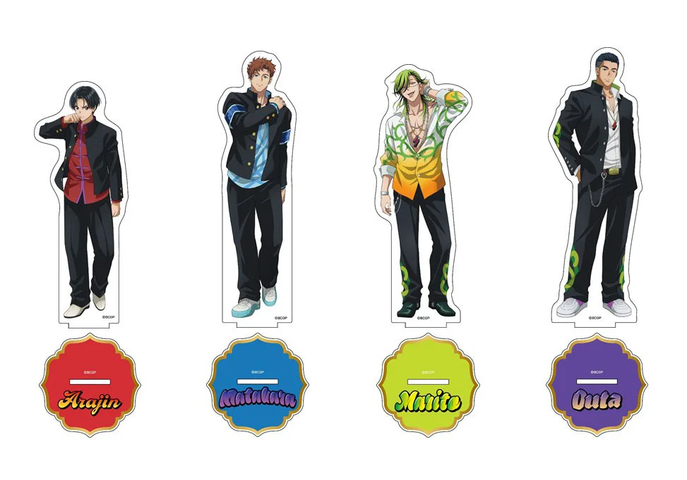 GUI ξ AO Luo Anime Peripheral Store Bucchigiri?! HD Figuren Acryl Stand Modell Platte Schreibtisch Modell Ornament Zeichen Prop Sammlung