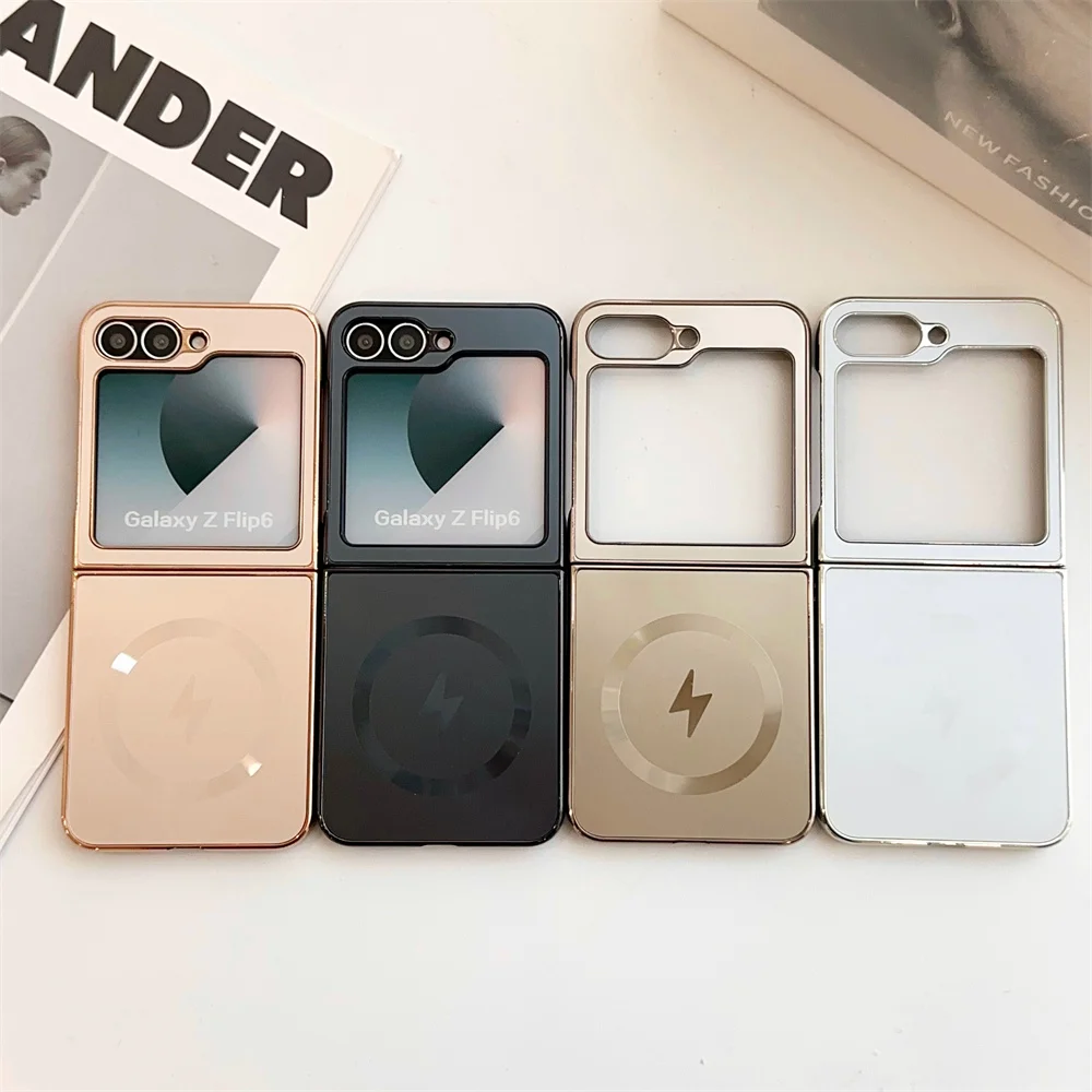 Luxury Magsafe Magnetic Electroplate Phone Case - Slim Matte Finish