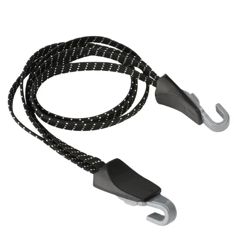 1PC Bicycle Luggage Rope Mountain Bike Elastic Straps Cord Hooks Strong elasticity Convenient to carry Outdoor Tensioning Belts