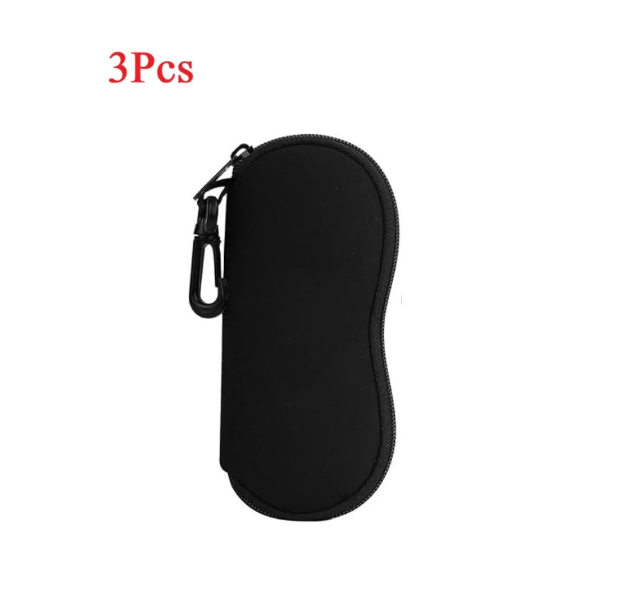 Ultra Light Neoprene Travel Eyeglasses & Sunglasses Case with Clip