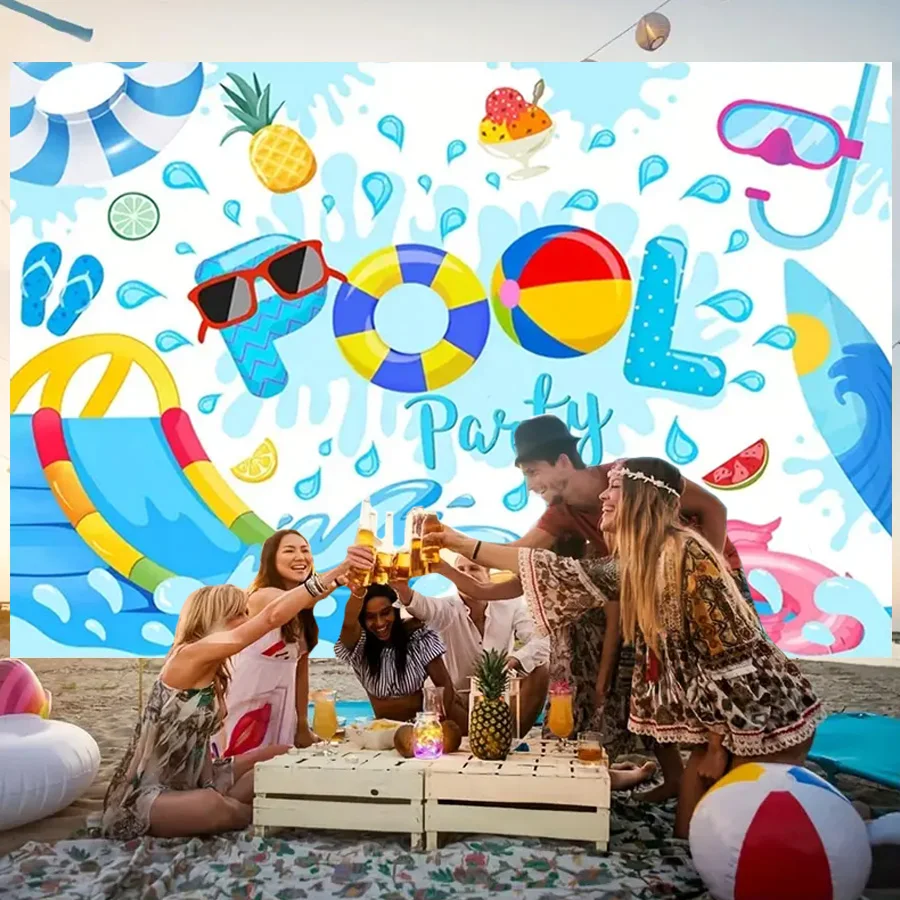 夏のプールのクリエイティブな背景 ｜PSD 無料ダウンロード - Pikbest 12x8フィート 夏のスイミングプール写真背景  ブルースプラッシュウォーターリップル背景 オーシャンパーティーデコレーション ベビー