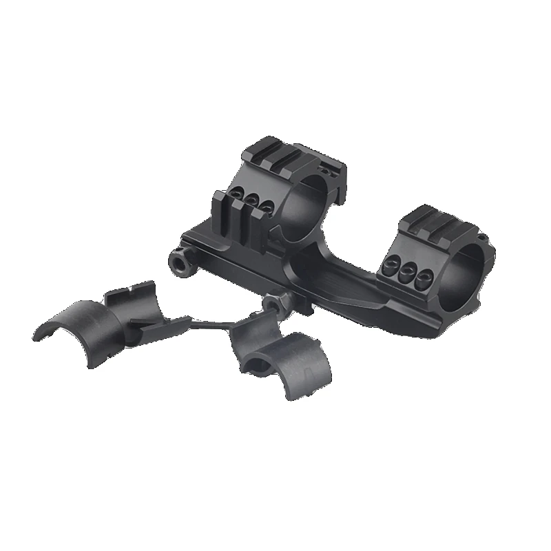 

Cross mirror three sided guide rail integrated high width rear extension 30MM/25.4MM universal sight integrated rear extension