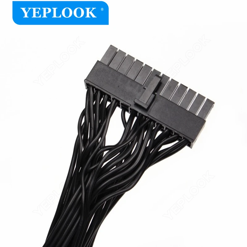 para 24pin 20 Mais Cabo de Alimentação Plana para Coolermaster 4pin Mwe v2 Ouro Totalmente Modular 550w 650w 750w 850w 1050w 1250w 10pin Mais 18pin - Imagem 3