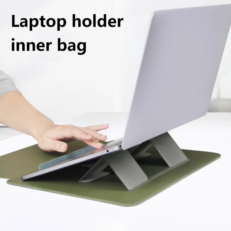 Laptop Sleeve Bag For 13 14 15inch Portable Laptop Stand Cover For pad