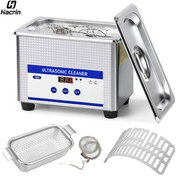 Ultrasonic Cleaner Ultrasound Jewelry Glasses Cleaning Machine 40kHZ High Frequency Ultrasonic Washing Bath for Glasses Jewelry 1
