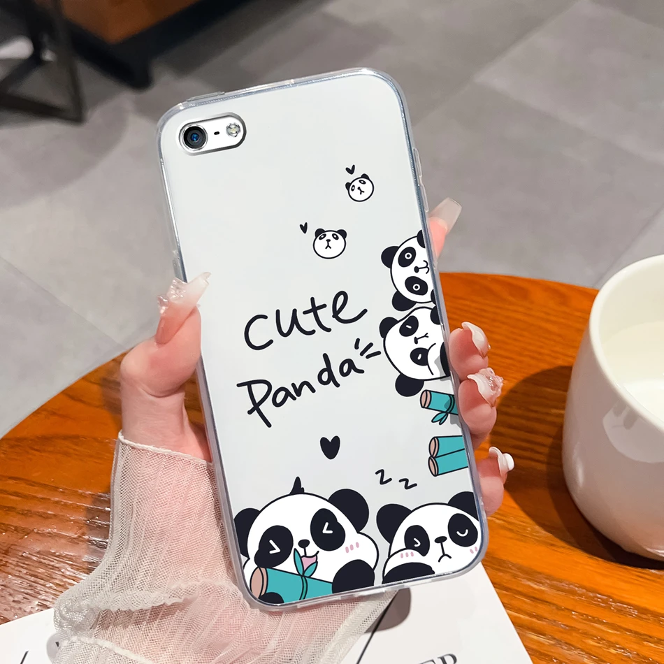 Elegant Ink Painting Soft Clear Silicone Phone Case - Premium Back Cover