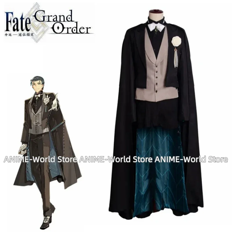 Anime Fate Grand Order Righello Sherlock Holmes Stampch Symphony Concert Costume Cosplay