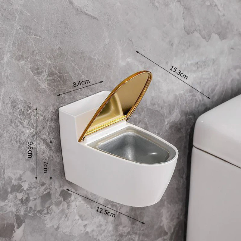 Toilet Ashtray Cigarette Case Wall-mounted Plastic Ashtray Home Office Use