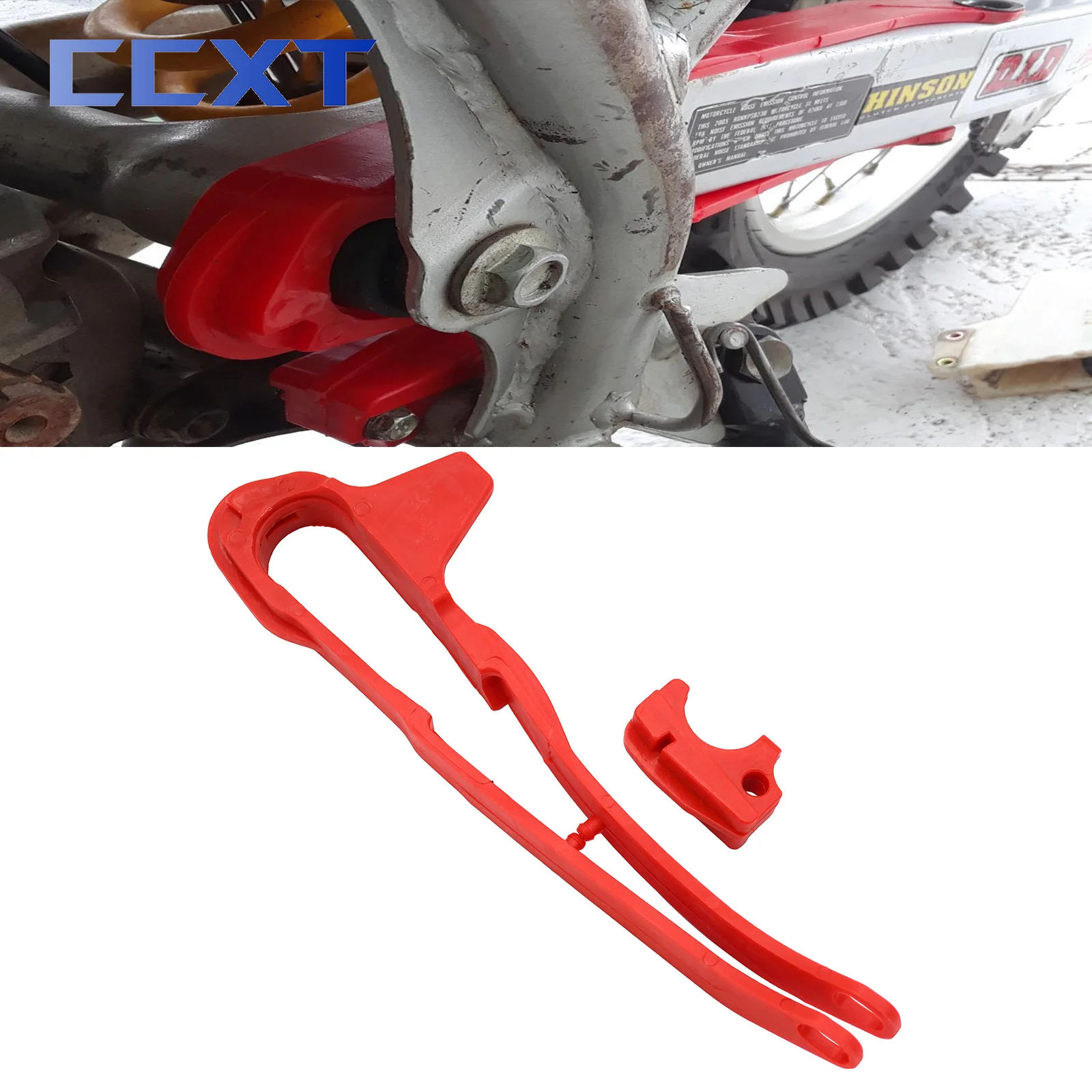 MotorcycleSwingarmGuideGuideChainGlueSprocketSliderForHONDA