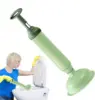 Toilet Plungers for Bathroom High Pressure Bathroom Plunger for Toilets Flexible Sewer Unclogging Tool Air Plunger Drain Clog Re