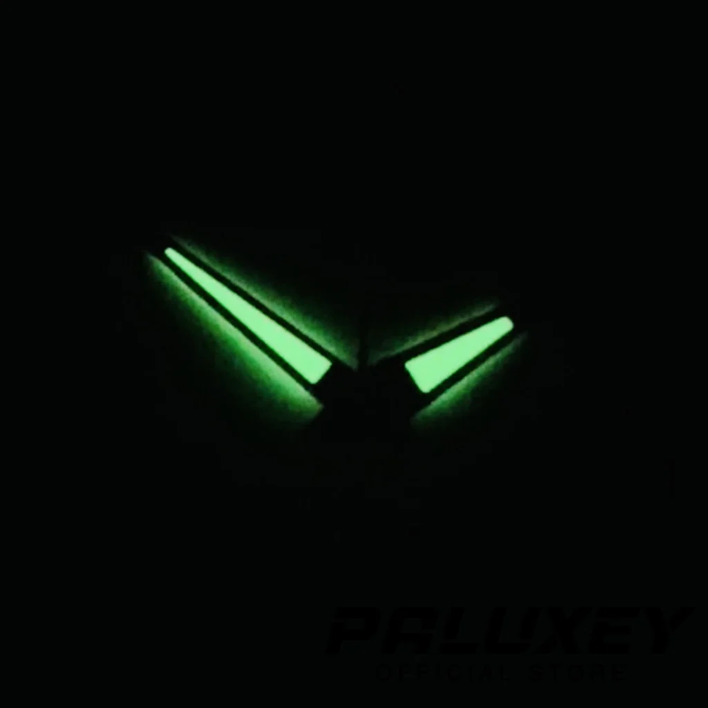 Silver Rose Gold Watch Hands with C3 Green Luminous - Premium Accessory