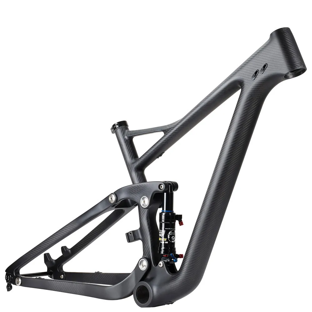 

Full Suspension 142*12Mm 29er Mountainbike Frames Met Schokdemper 190*51Mm Carbon Mtb Frame