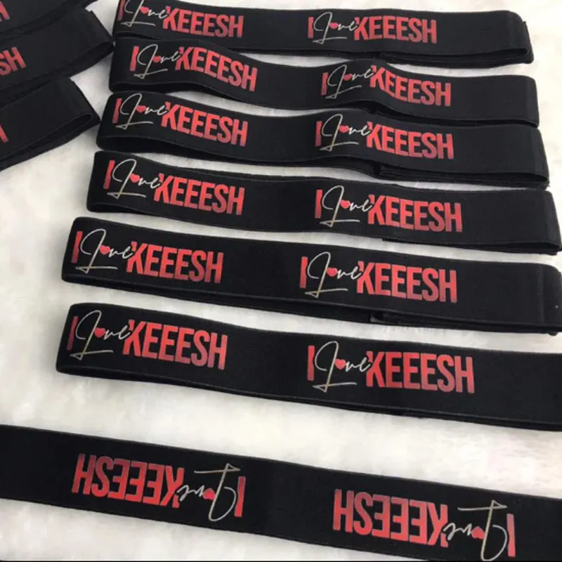 Schmelzband, individueller eigener Logo-Name, verstellbarer Rand, elastisches Band für Perücken, Spitzenschmelzband, Schwarz, 2,5 3, 3,5 cm, Haarschmuck – Detail 6