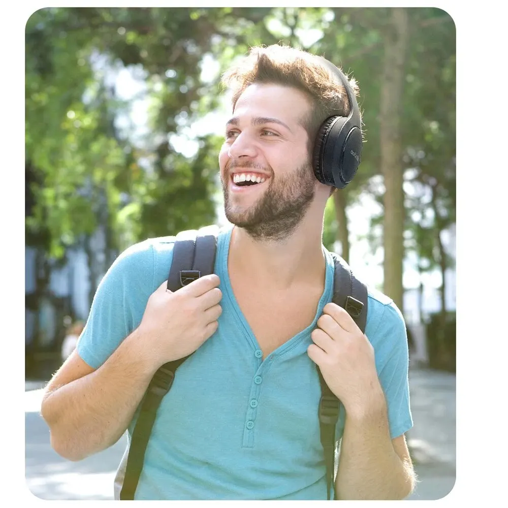 Siindoo JH919 Wireless Bluetooth Headphones Foldable Stereo Earphones Super Bass Noise Reduction Mic For Laptop PC TV wireless headphones wireless earbuds wireless headset