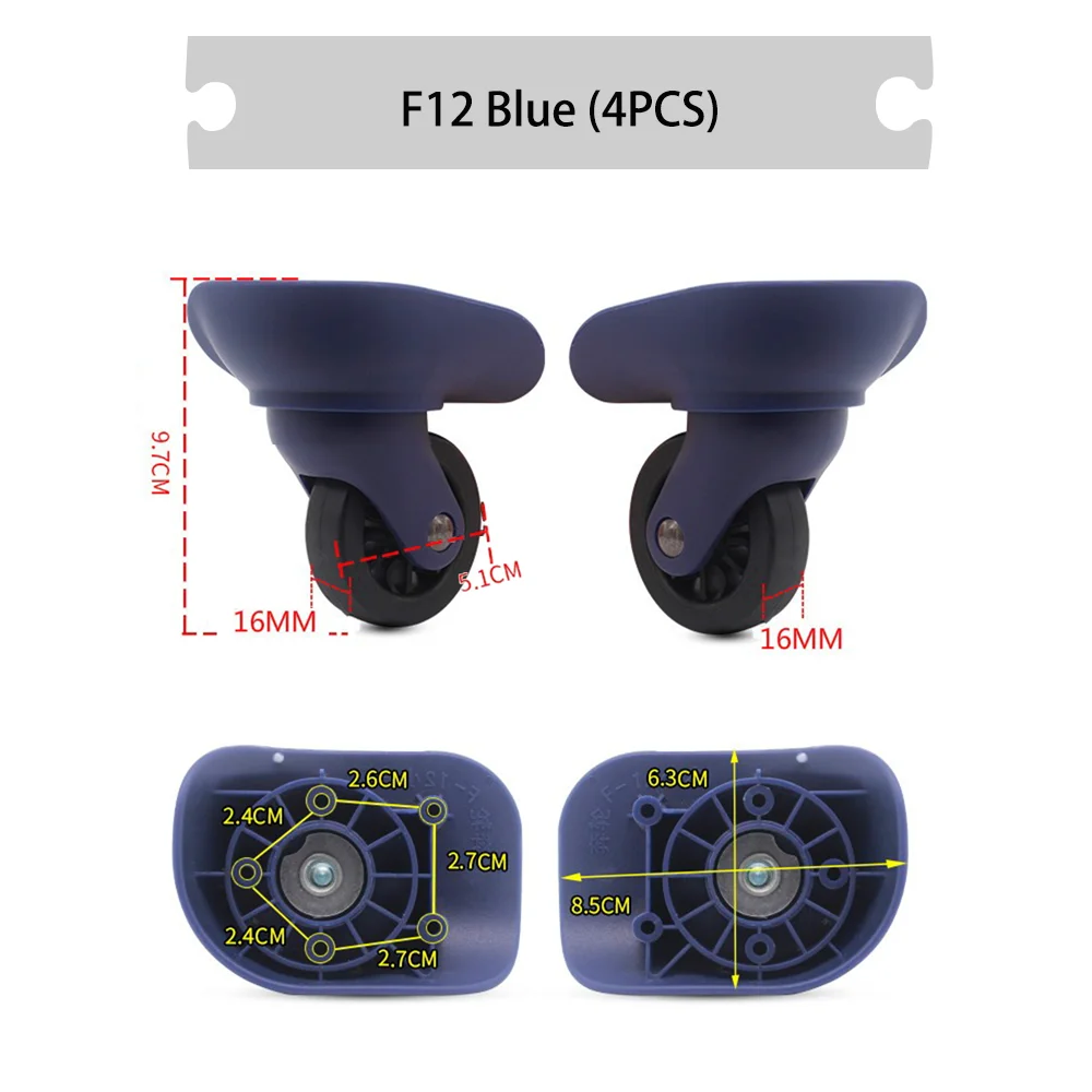 For BenLun F12 American Tourister R91 Universal Wheel Versatile Luggage Accessories Stronge Performance Universal Wheel