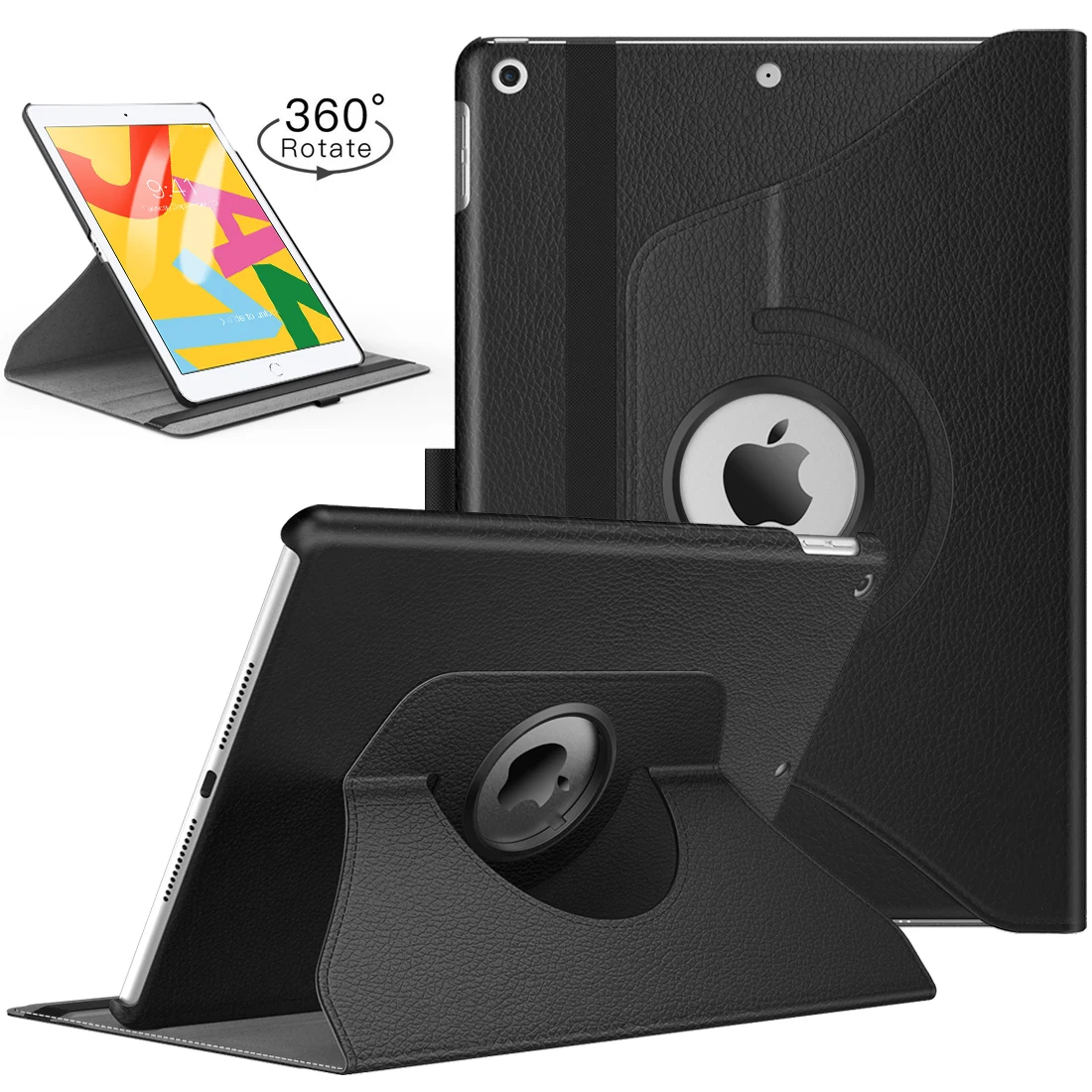 

Case for New iPad 9th Generation 2021/8th Gen 2020,360 Degree Rotating Stand Protective Cover,Swivel Case For iPad 10.2-inch