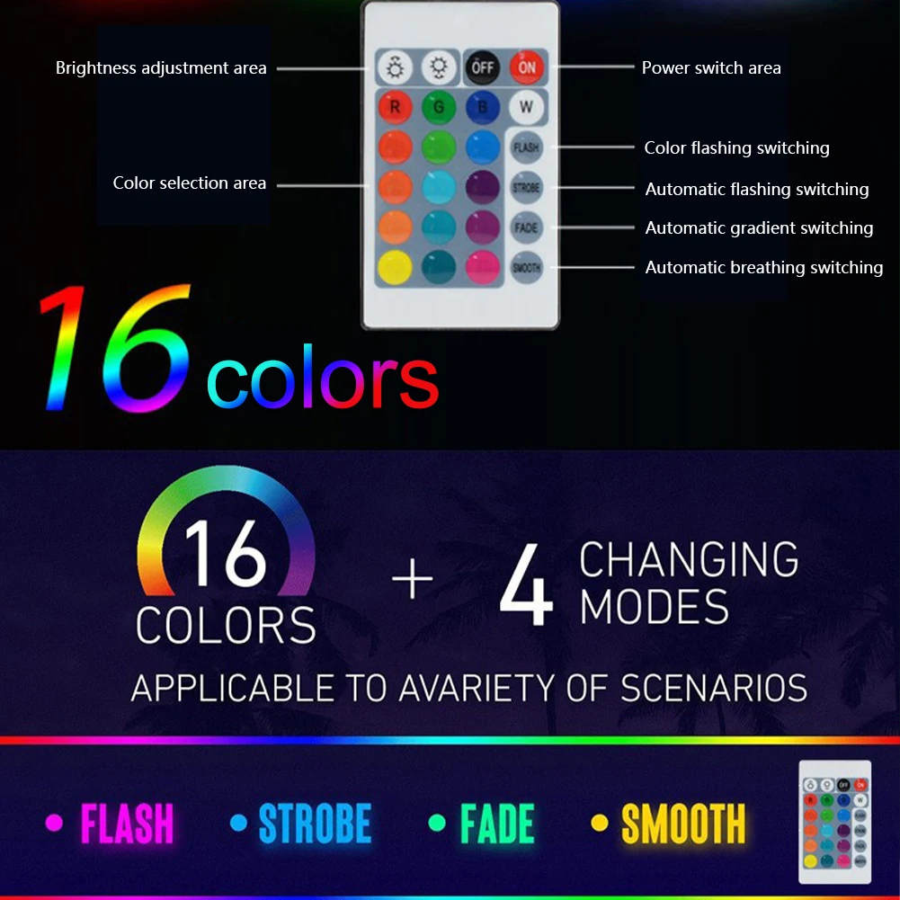 24 Inch Light Up PVC Inflatable Christmas Ball New Years Christmas Ornaments with Light and Remote Holiday Yard Lawn Porch Decor