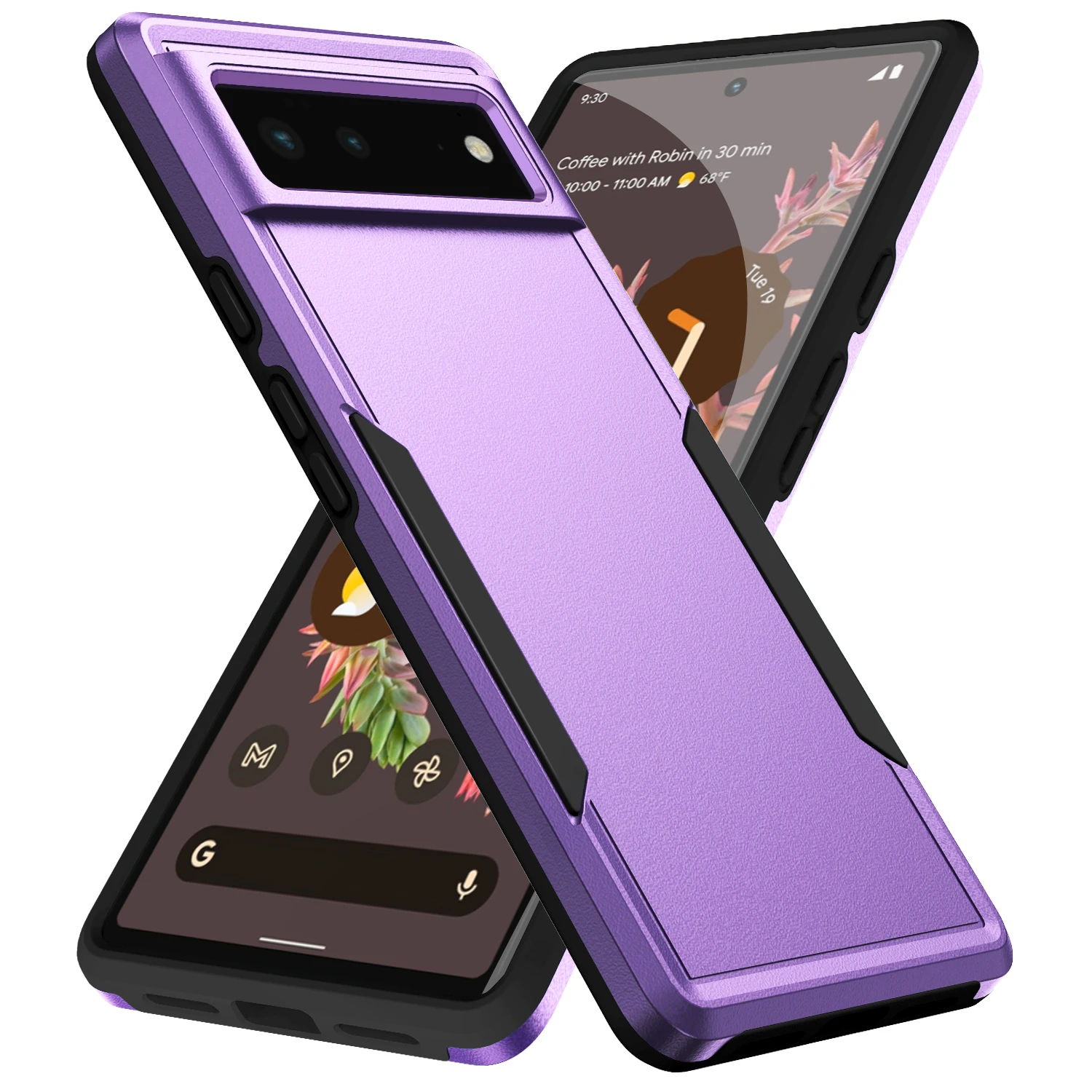 Shockproof Hybrid Dual Layer Phone Case - Sleek Protective Cover