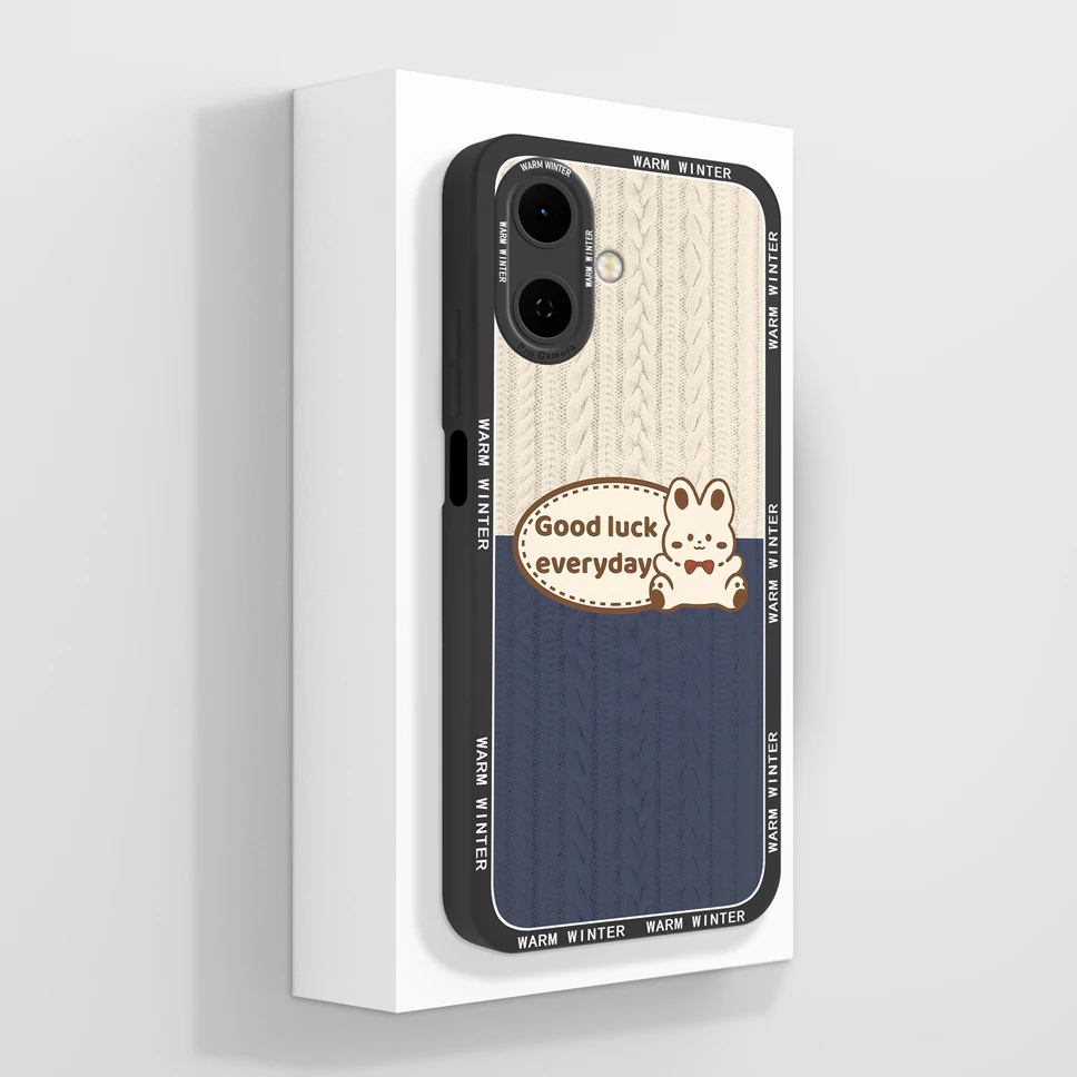 Floral Soft Silicone Phone Case with Full Coverage