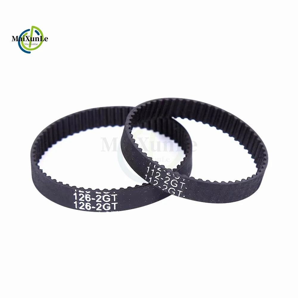 GT2 Rubber Timing Belt Perimeter 192-238mm Width 6mm 10mm 15mm Tooth Pitch 2mm 2GT Synchronization is Applicable to 3D Printer