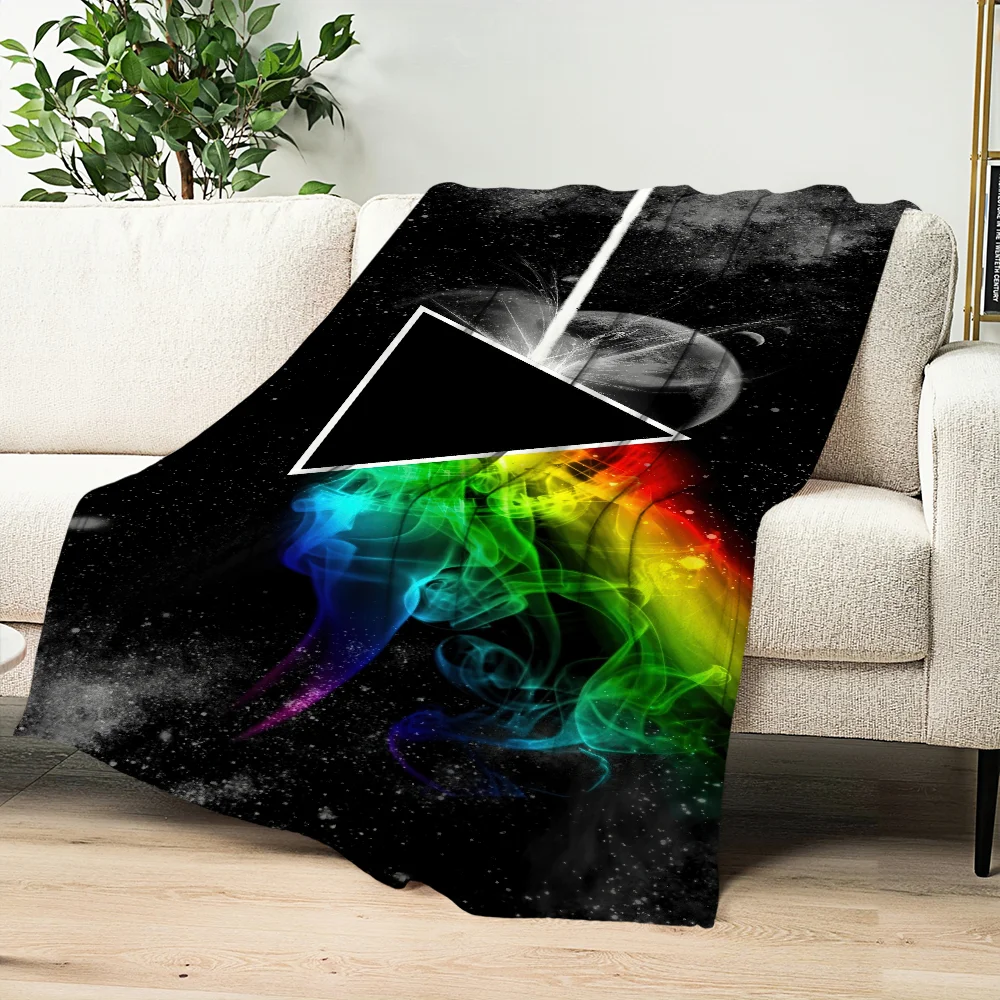 Band P-Pink F-FloydS Wish You Were Here Blanket Skin friendly comfort warm soft plush blanket suitable sofa living room office 5
