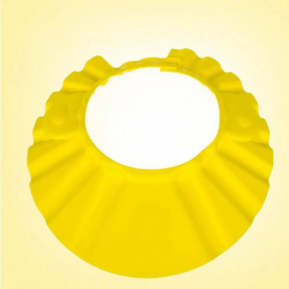 1pc Kids Bath Visor Hat Adjustable Baby Shower Cap Protect Shampoo Hair Wash Shield For Children Infant Waterproof Cap Care