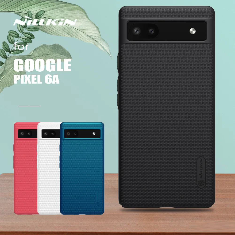 

Nillkin for Google Pixel 6A Case Super Frosted Shield Ultra-Thin Hard Anti-Fingerprint Back Cover for Google Pixel 6A Matte Case