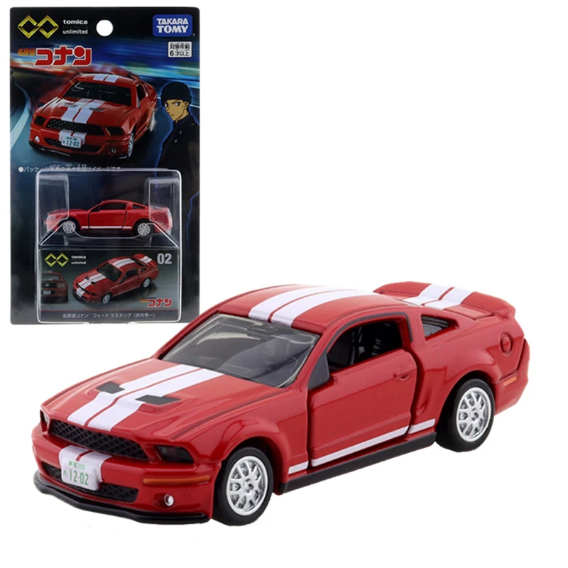 Takara Tomy Tomica Unlimited 02 Detective Conan Akai Suisei Shelby Gt500 Diecast Model Car 1 64 New Aliexpress