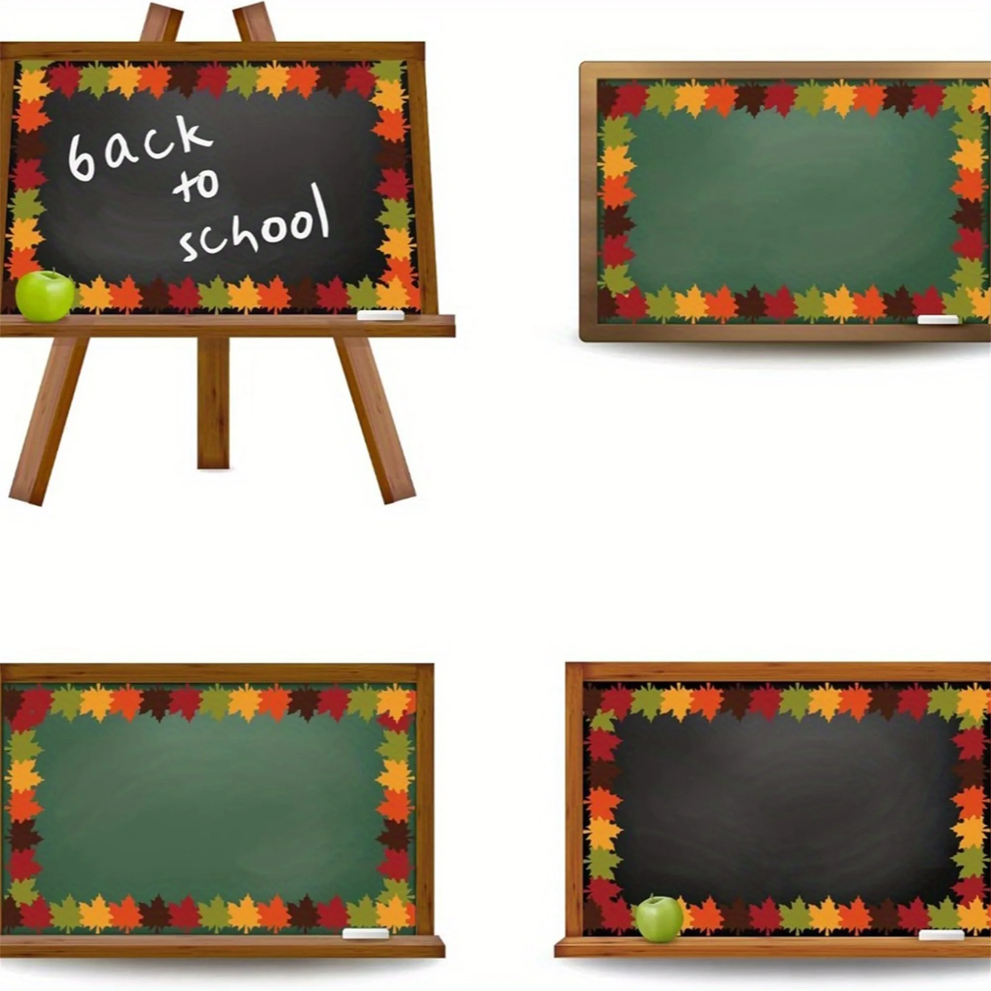 Fall Maple Leaf Cutouts for Fall Bulletin Board Decoration DIY Craft Thanksgiving Classroom Party Wall Decor